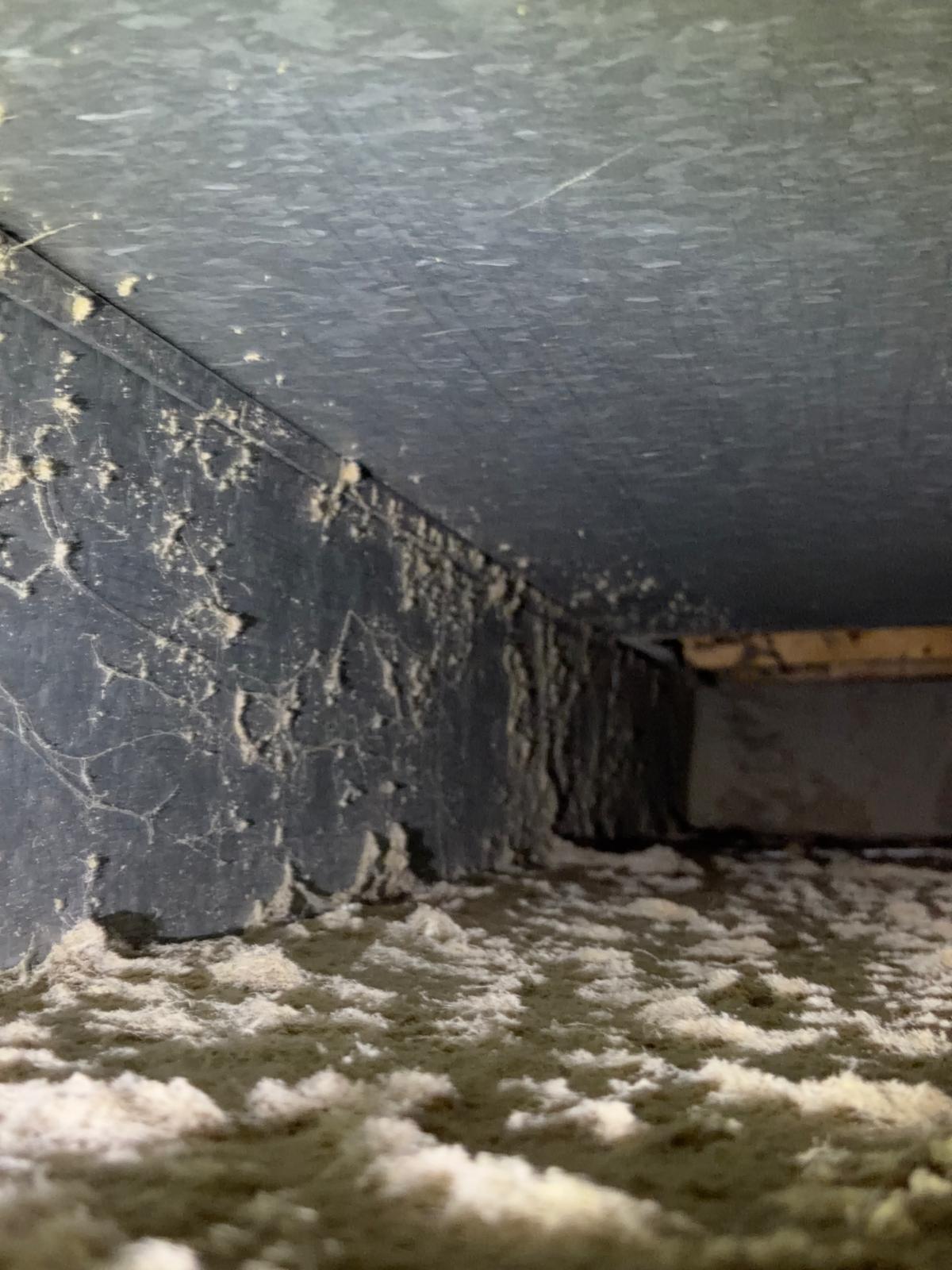 Before Air duct cleaning
